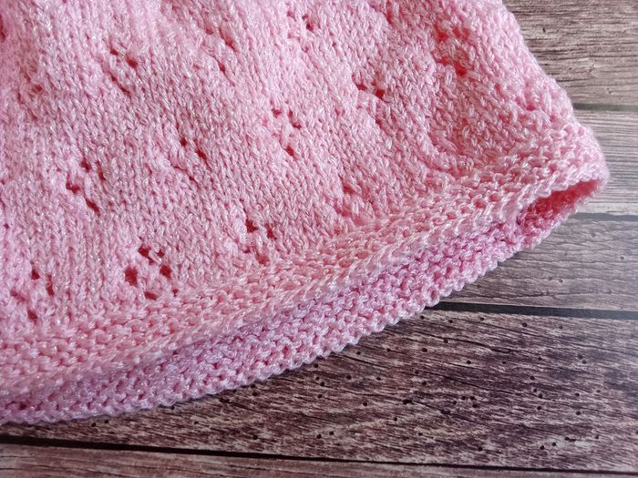Jupe en tricot rose - photo numéro 3
