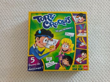Jeu de société Tortis Croquis de Goliath – Complet – Bon état