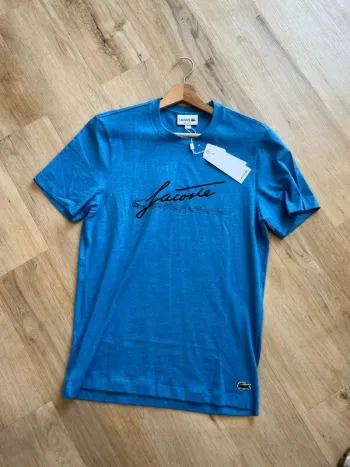 T-shirt Lacoste Bleu S