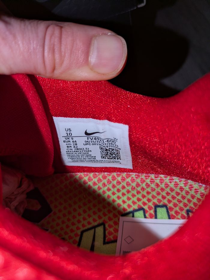 Nike kobe VI protro reverse grinch 2023 10us 44eu neuves DS Facture Snkrs - photo numéro 10