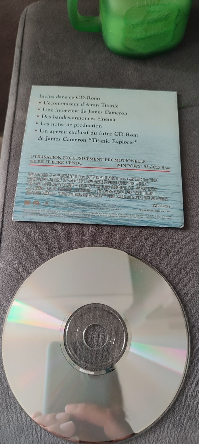 Lot de 2 CD BO Films Titanic et Zorro - photo numéro 4