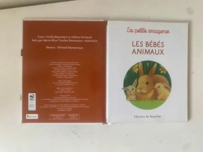 Lot ou unité - Livre : La petite imagerie - Le corps humain & Les bébés animaux - photo numéro 6