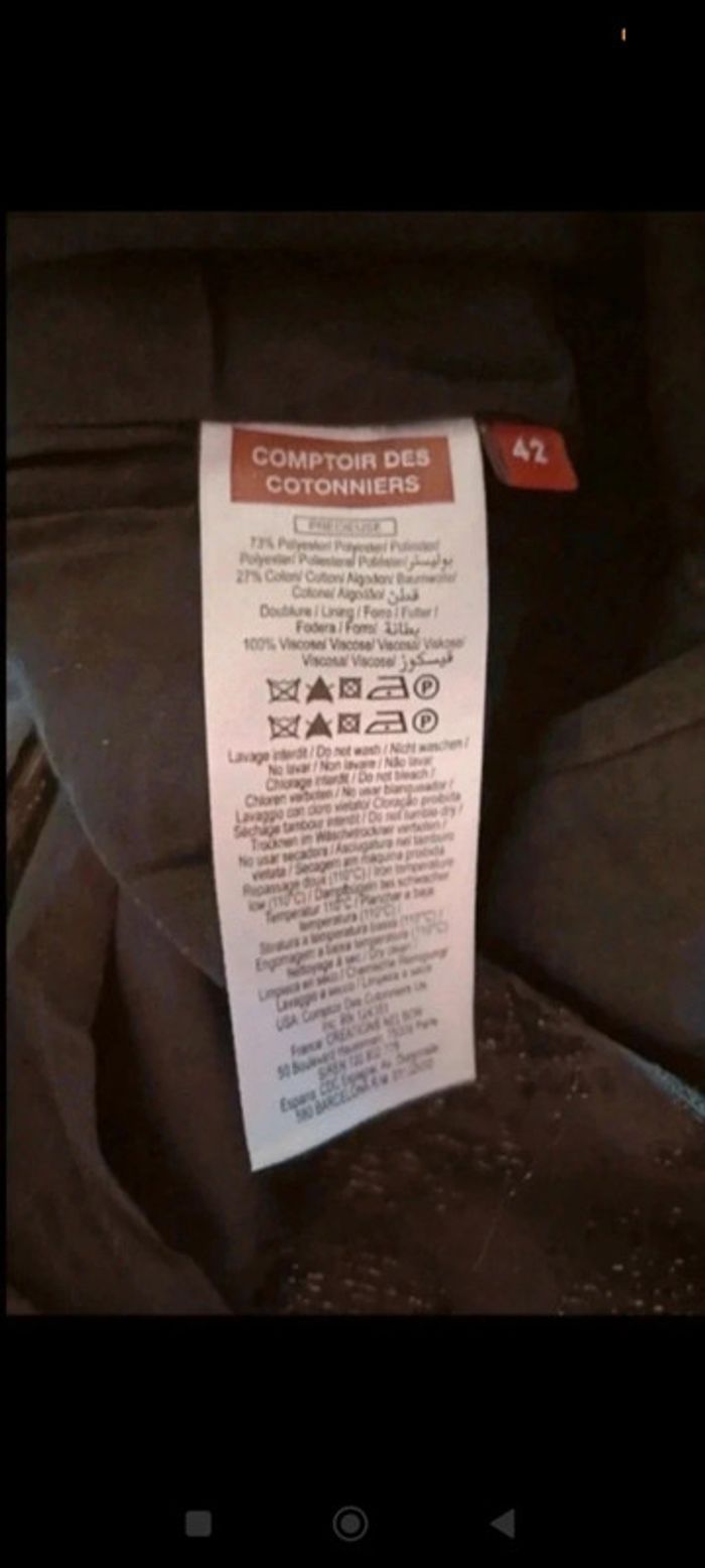 Robe chic comptoir des cotonniers 42 - photo numéro 6