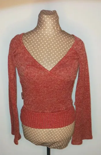 Pull rouge femme, Please,  taille S