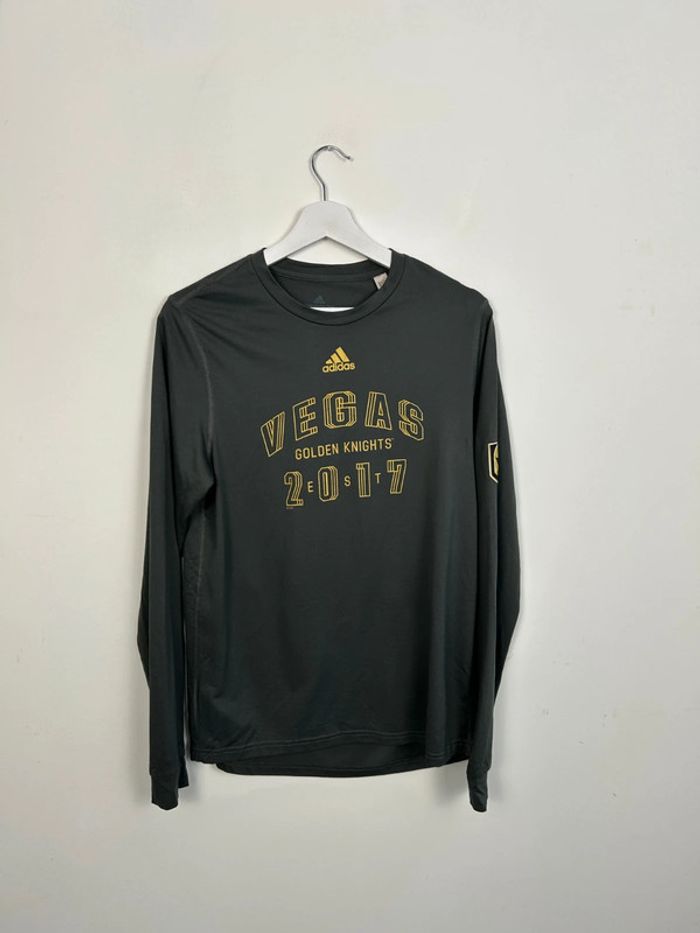 T-shirt Homme Adidas Kaki | Taille M | Très Bon État | #TM90