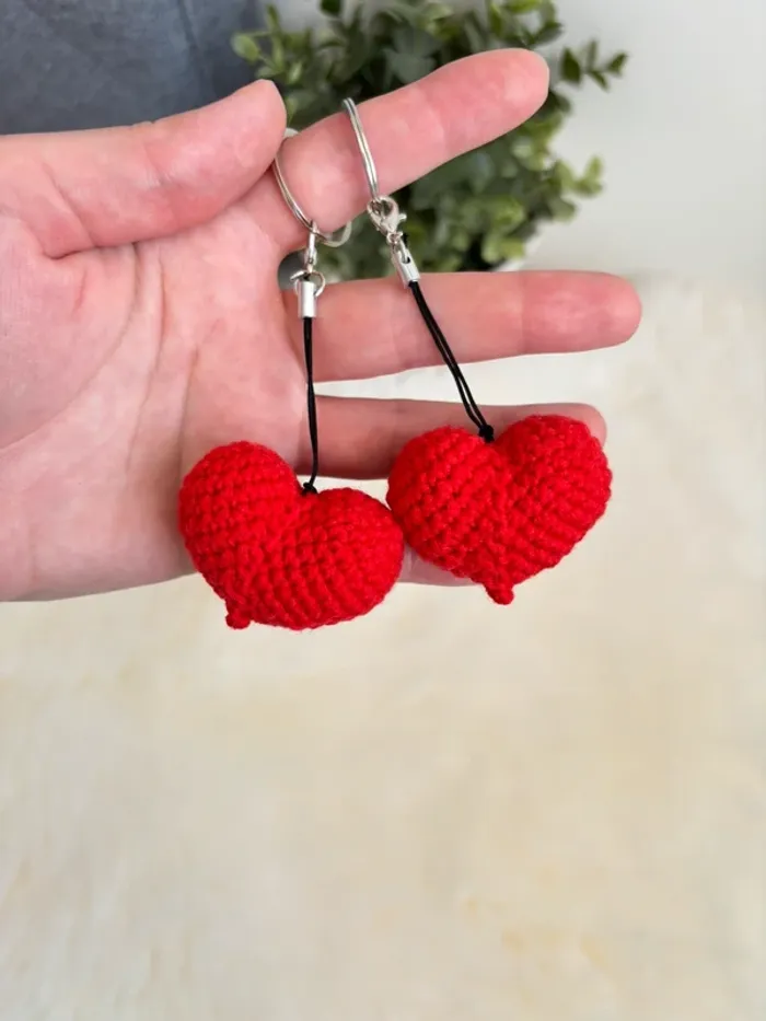 Porte clés Cœurs - photo numéro 2