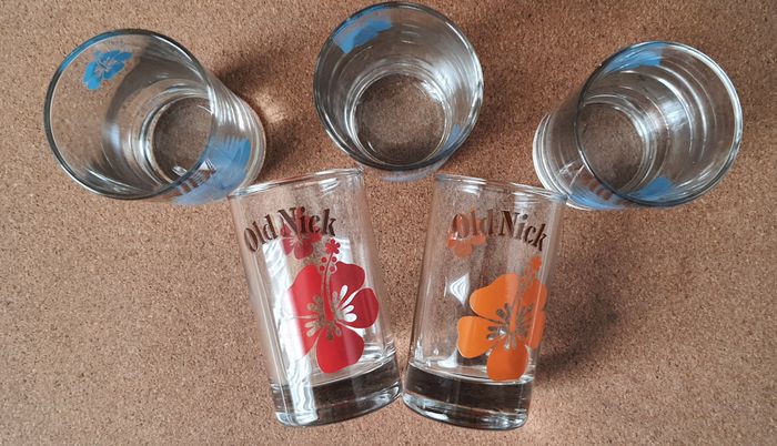 Lot de 5 verres "Old Nick" - photo numéro 3