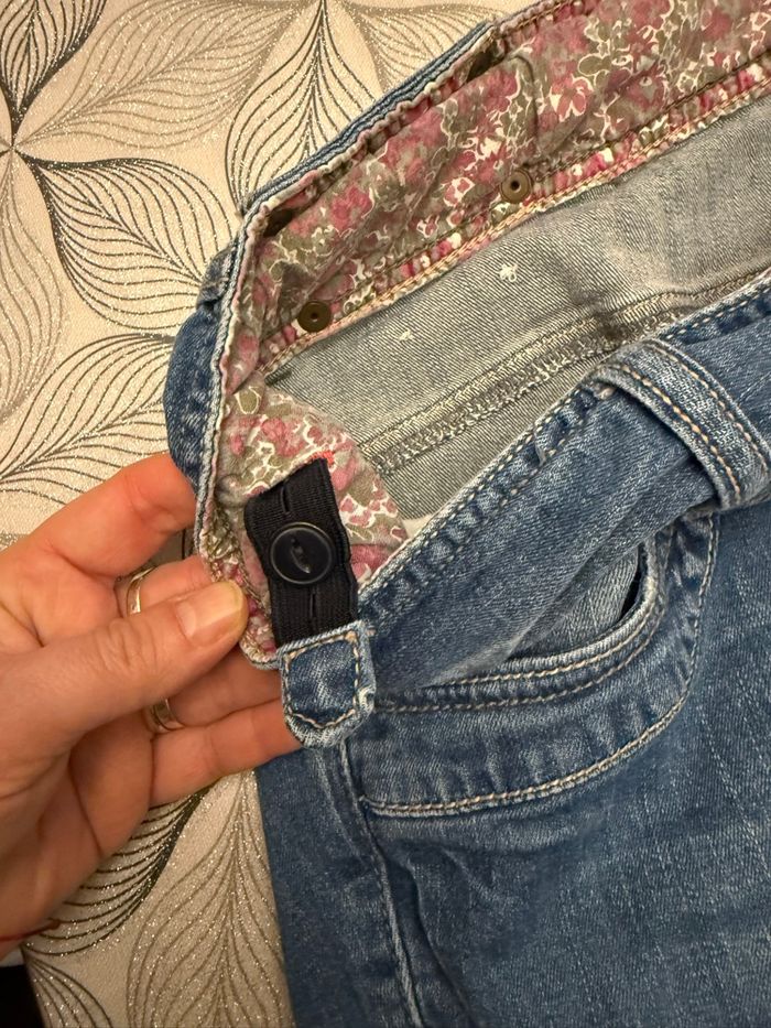 Jeans évasé taille réglable - photo numéro 3