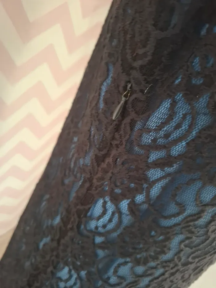 Robe bleu et noir - photo numéro 4