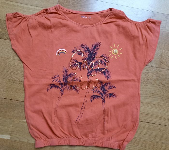 Lot tee shirt manches courtes été fille 10 ans - photo numéro 9