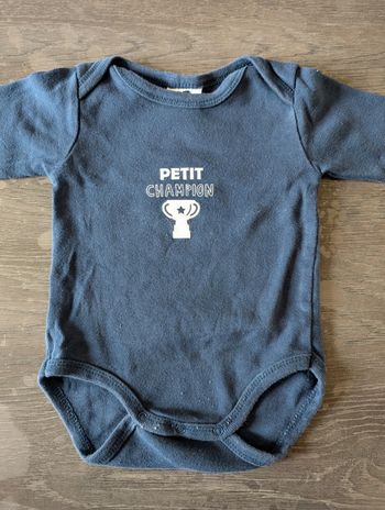 Body manches longues petit champion