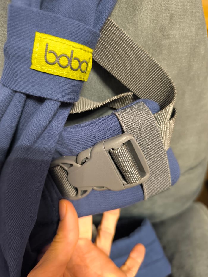 Porte bébé boba Bliss bleu (navy blue) - photo numéro 5