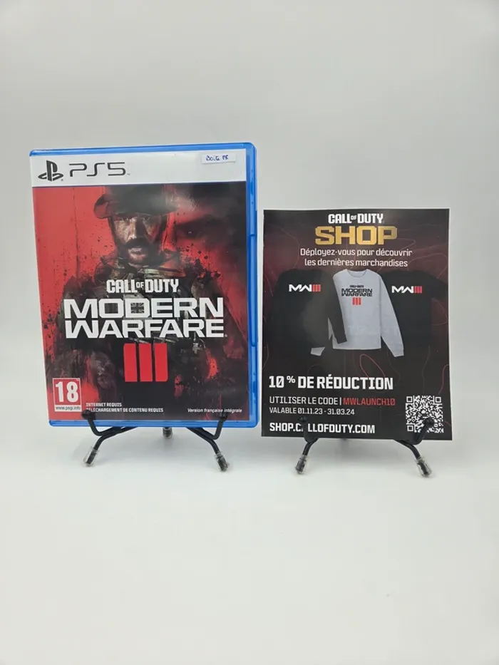 Jeu Playstation 5 Call of Duty Modern Warfare III (3) en boite, complet (boite FR)