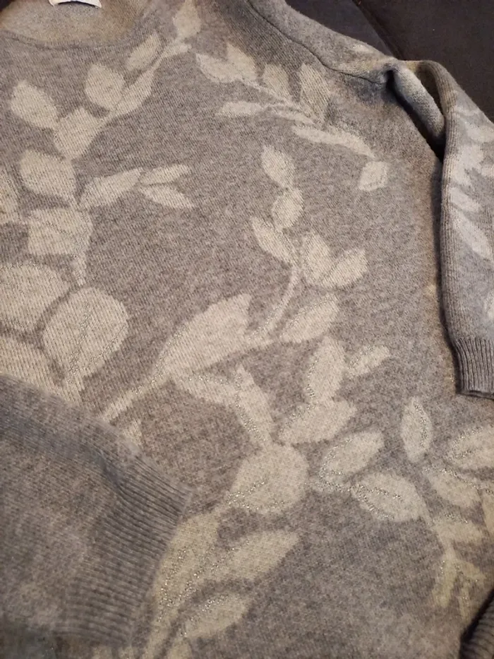 Pull gris femme T34/36 - photo numéro 15