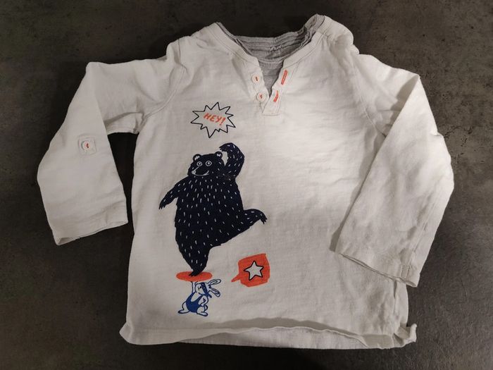 Tee shirt manches longues taille 3 ans