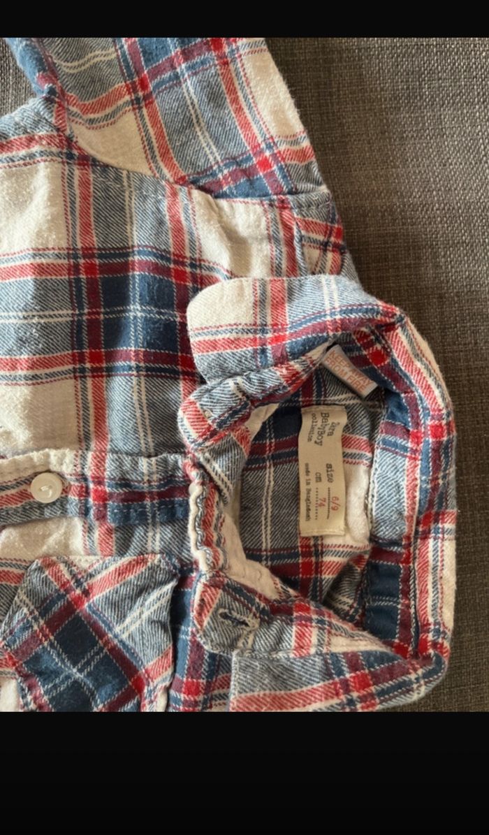 Chemise Zara 9 mois - photo numéro 3