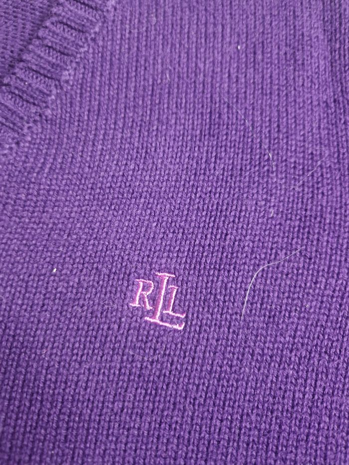 Pull Ralph Lauren violet - photo numéro 3