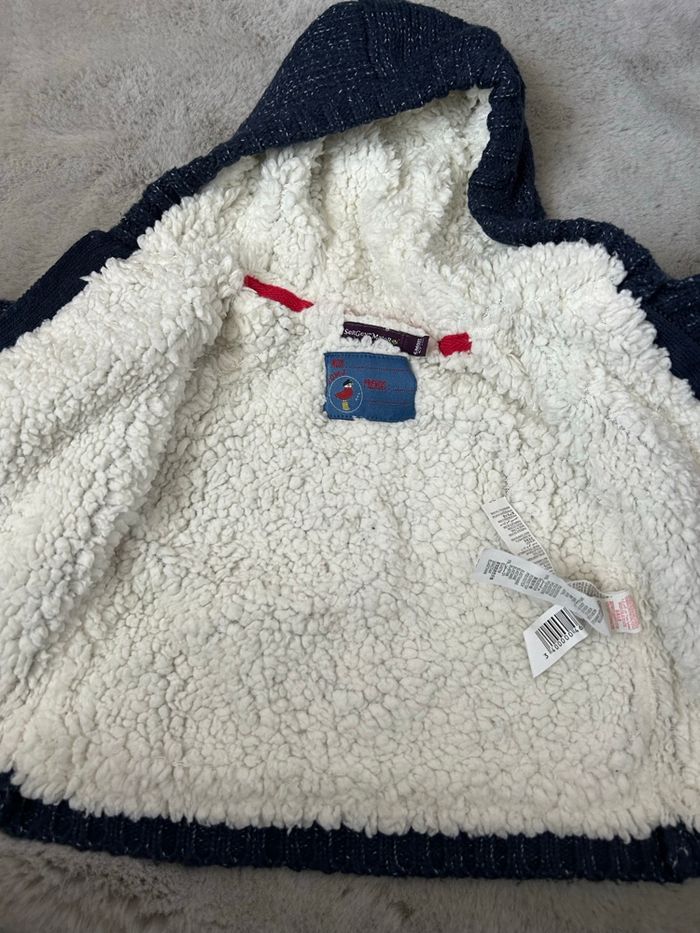 Manteau ou gros gilet bébé garçon 6 mois sergent major - photo numéro 3