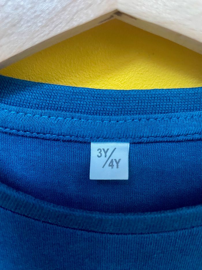 T-shirt de Noël manches longues ours neige Gifi 4 ans - photo numéro 3