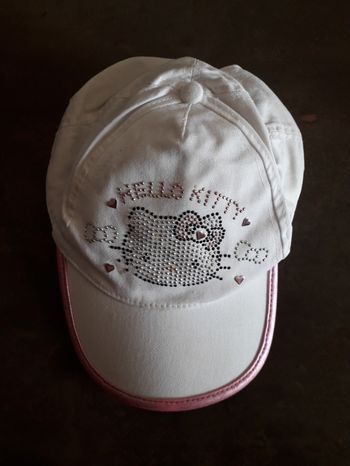 Casquette blanche Hello Kitty