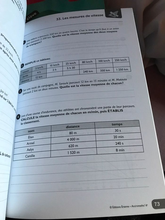 Accromaths ! éditions érasme guide de l’enseignant + manuel de l’élève + cahier d’exercices - photo numéro 4
