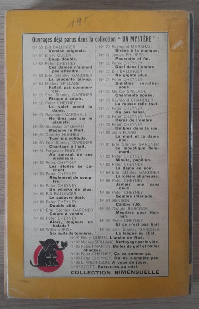 La langue au chat erle stanley gardner - photo numéro 2