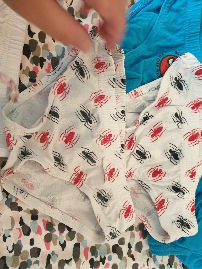 Lot de 8 slips dont 6 spidermans - photo numéro 5