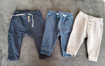 Lot de 3 joggings 9 mois Kiabi