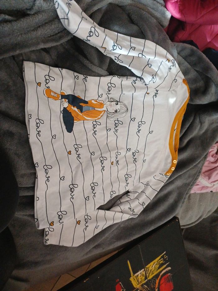 Lot de t shirt longue manche 5 ans fille - photo numéro 10