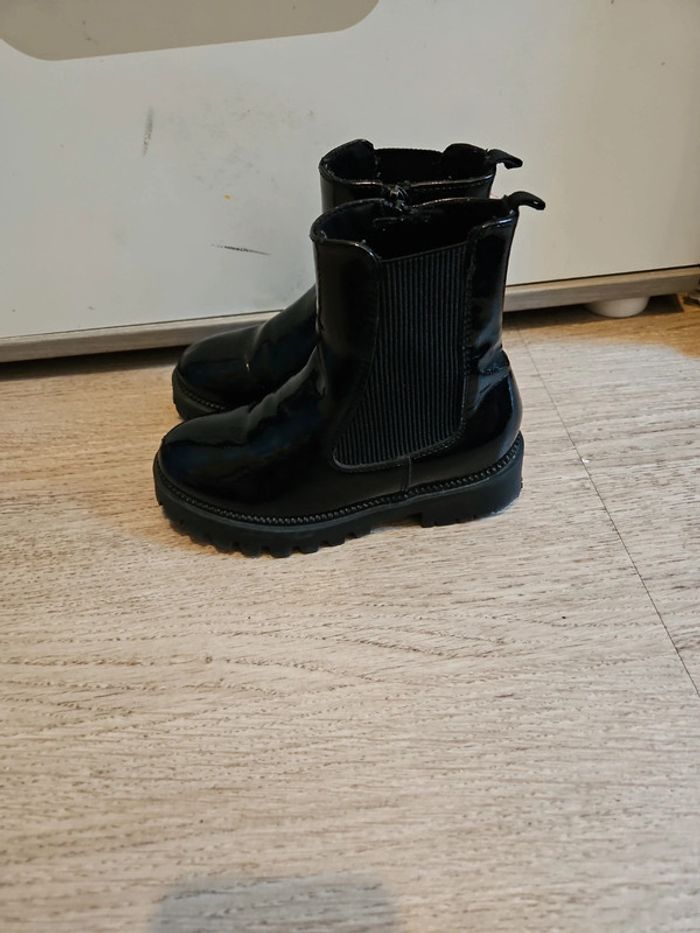 Bottines noire fille taille 28