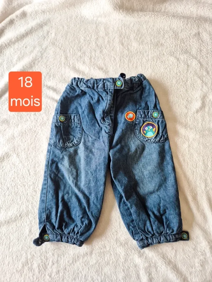 Pantalon fourré DPAM 18 mois