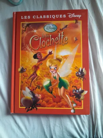 Livre disney la fée clochette