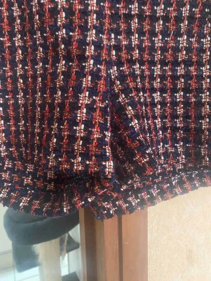 Short ORFEO neuf – Taille L – Style chic & tendance à carreaux - photo numéro 3