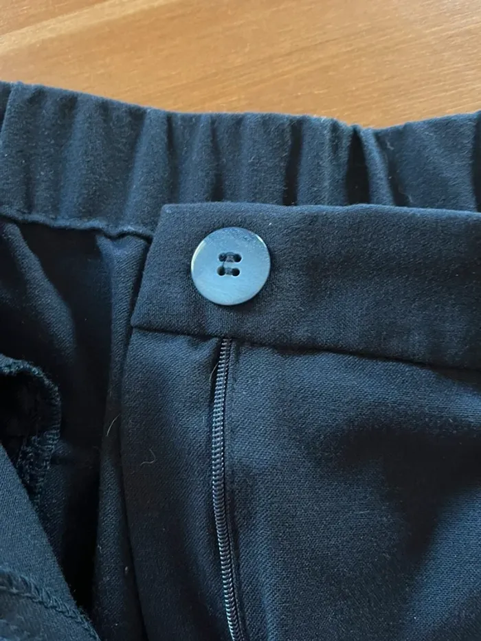 Pantalon bleu marine Zara en taille XS - photo numéro 2