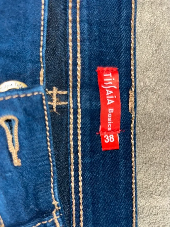 Mini jupe en jean, jupe courte, jupe en jean, jupe en jeans - photo numéro 2