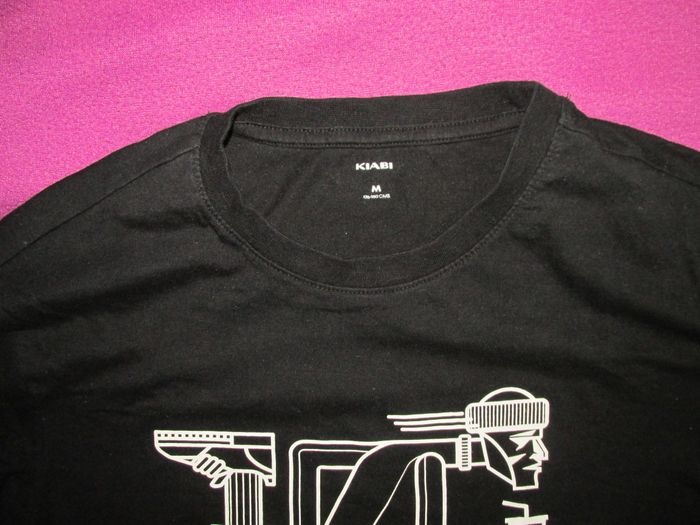 tshirt noir taille M KIABI - photo numéro 4