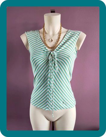 Débardeur rayé vintage