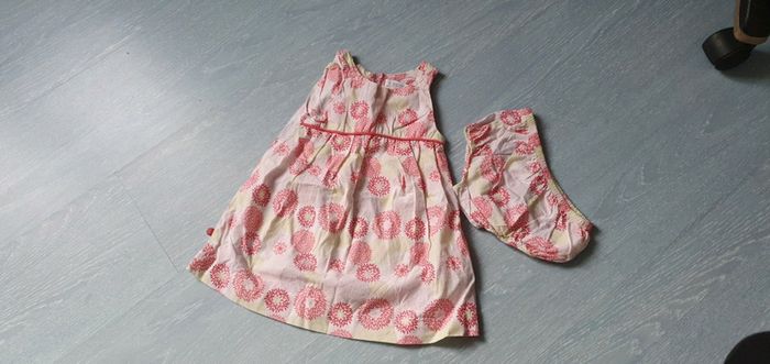 Ensemble robe et culotte obaibi 9 mois Vi - photo numéro 2