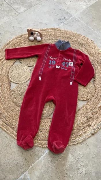 Pyjama velours 18 mois