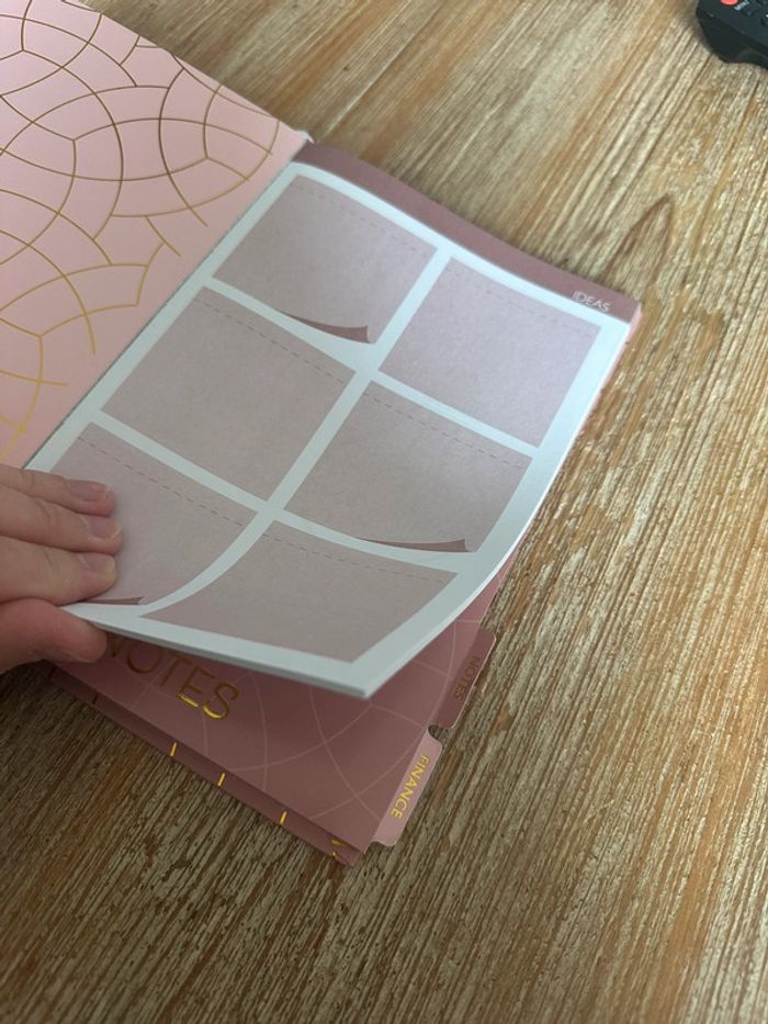Planner rose - photo numéro 7