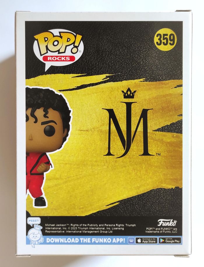 Funko POP Michael Jackson "Thriller" #359 - Rocks - Figurine Vinyle - photo numéro 3