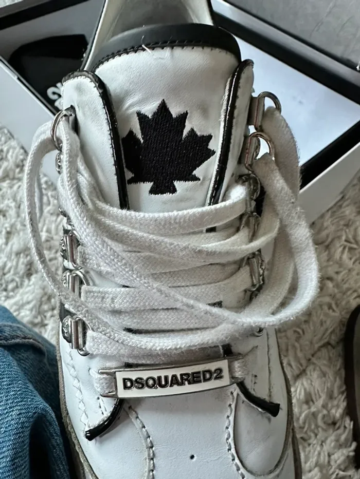 Basket dsquared2 blanche - photo numéro 16