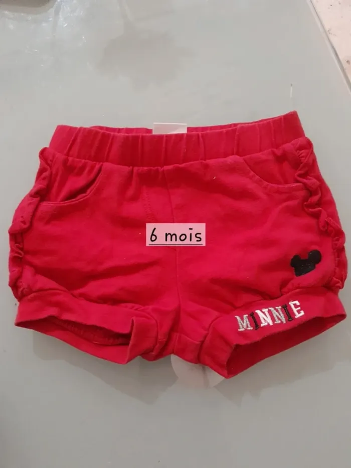 Short Minnie 6 mois