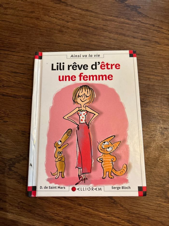 Livre Lily, rêve d’être une femme