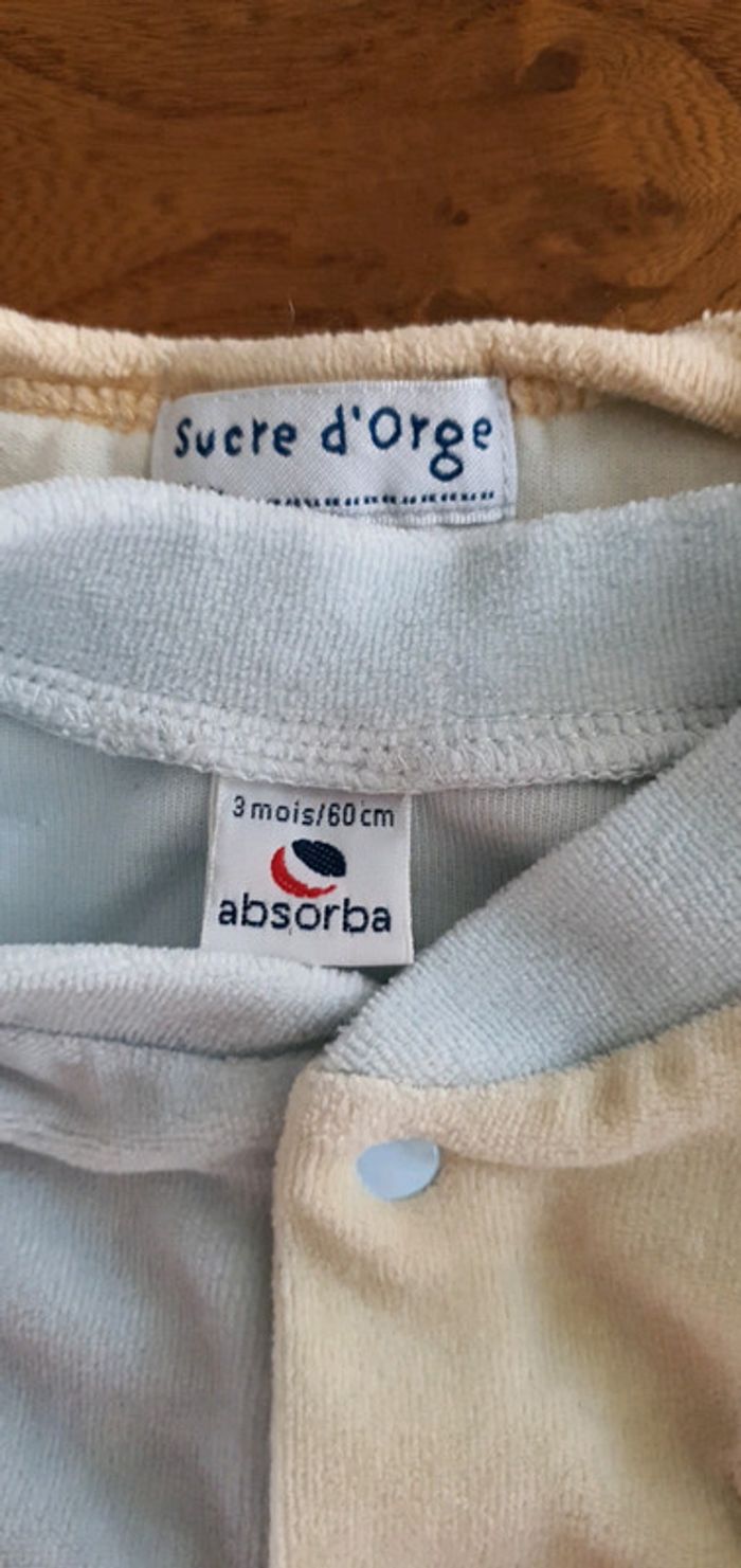 Lot de 2 pyjamas 3 mois - photo numéro 3