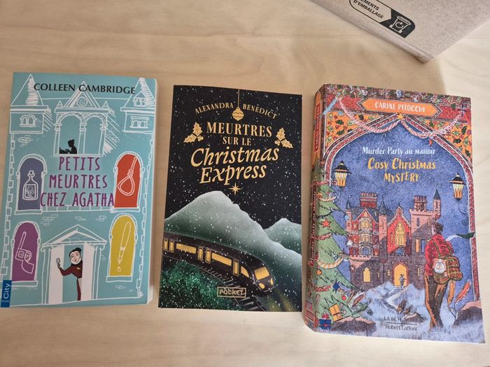 Lot 3 livres cosy mystery