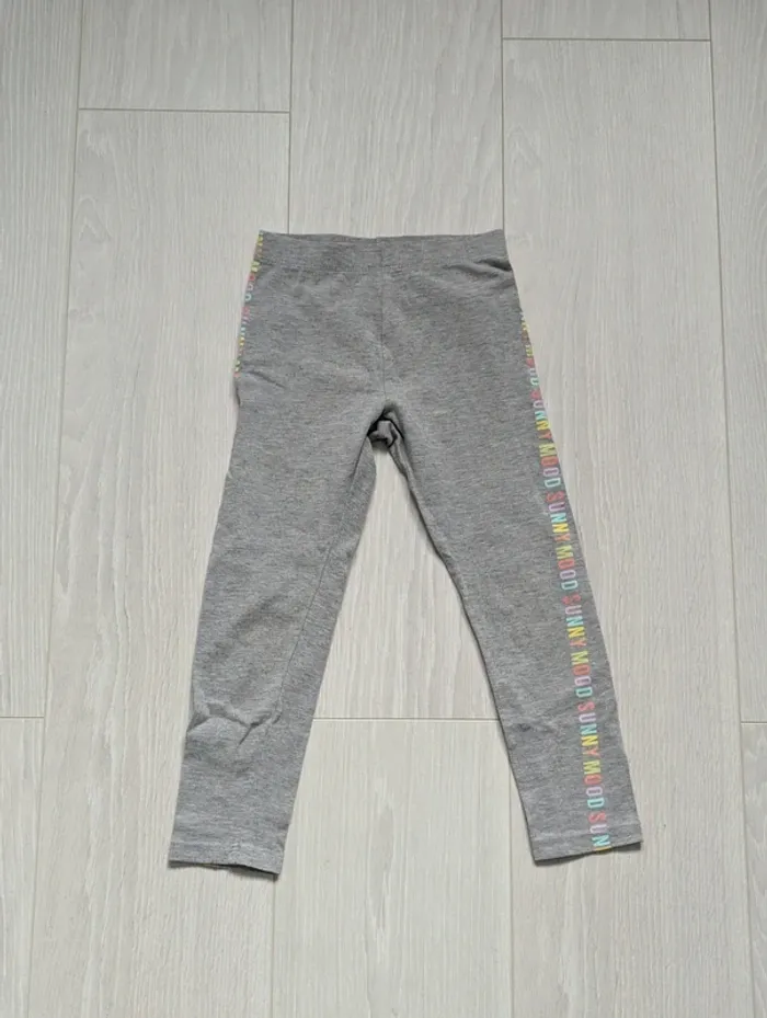 Legging gris fille 5ans Kiabi - photo numéro 2