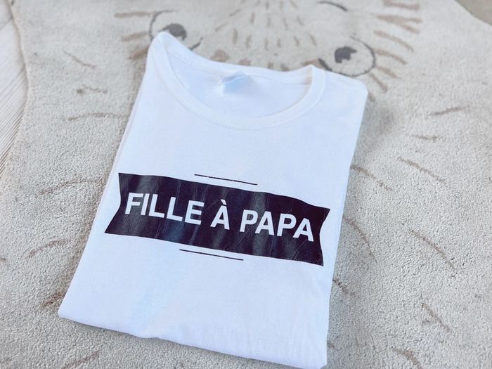 Tee-shirts femme « fille à papa » - photo numéro 3