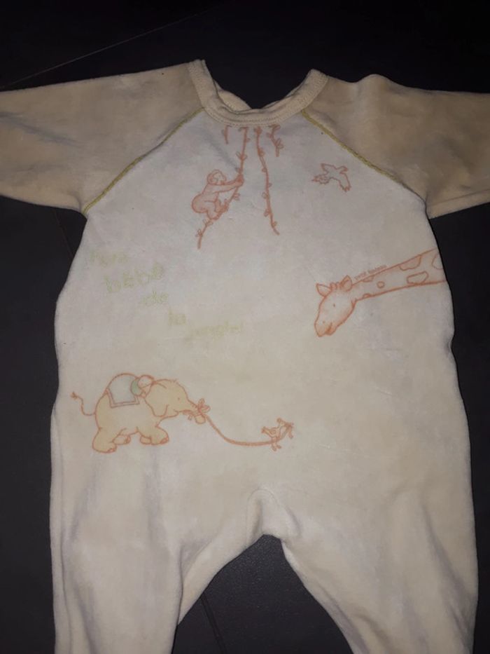 Grenouillère mixte petit bateau 1 mois - photo numéro 2