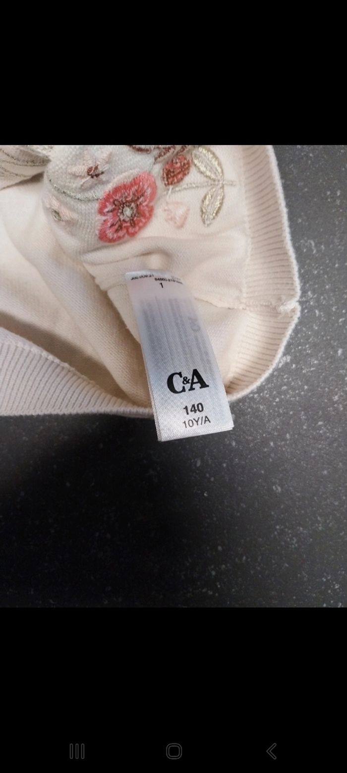 Gilet 10 ans c&à 100 % coton - photo numéro 4